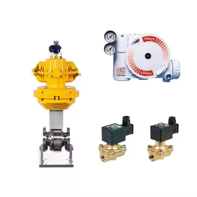 Yüksek hassasiyetli Flowserve Logix 3200MD Kontrol Valvu Solenoid valfi ile Dijital konumlandırıcı