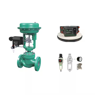 Dijital kontrol valf konumlandırıcı Fisher DVC2000 ve Filtre basınç azaltma valfi