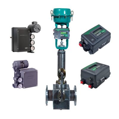 Tedarikçi stoklu Çin valf parçaları Fisher valf pozisyoner ve ASCO 210 solenoid valf ve 78-40 filtre basınç düzenleyicisi ile