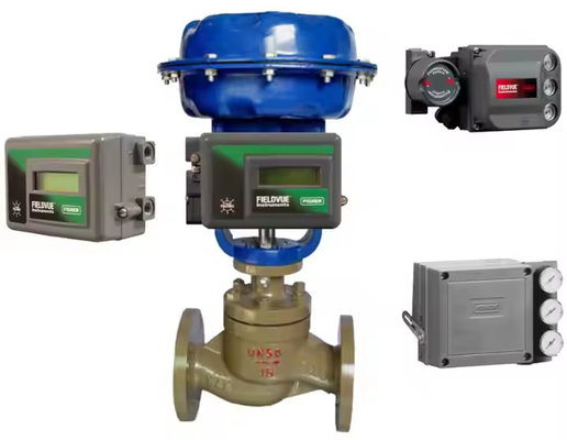 Tedarikçi stokta Fisher Valve Positioner DVC200 DVC6200 ve ASCO 210 Solenoid Valve