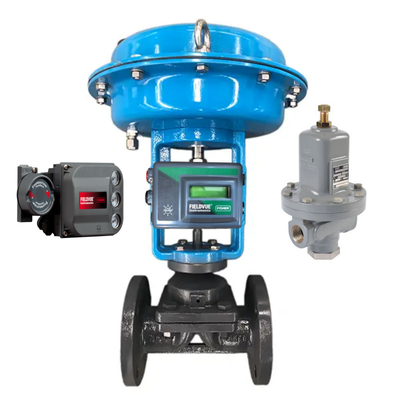 Yeni Orijinal Fisher DVC2000 Kontrol Valf Dijital Konumlandırıcı ve ASCO 2 Yolu Solenoid Valf