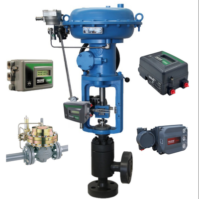 Yeni Orijinal Fisher DVC2000 Kontrol Valf Dijital Konumlandırıcı ve ASCO 2 Yolu Solenoid Valf