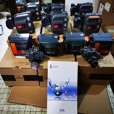 Basınç düzenleyicileri ile yeni ve orijinal Fisher DVC2000 dijital valf konumlandırıcı