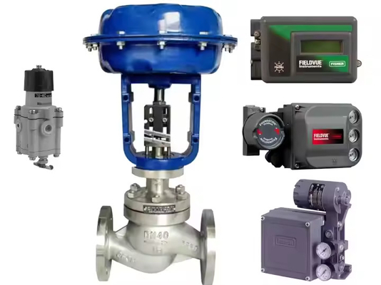 Basınç düzenleyicileri ile yeni ve orijinal Fisher DVC2000 dijital valf konumlandırıcı