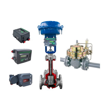 Basınç düzenleyicileri ile yeni ve orijinal Fisher DVC2000 dijital valf konumlandırıcı