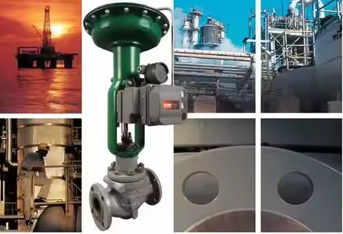 Kontrol Valfi Valf Pozisyoner DVC6200 Pozisyoner Dijital Akıllı Fisher Valf Pozisyoner