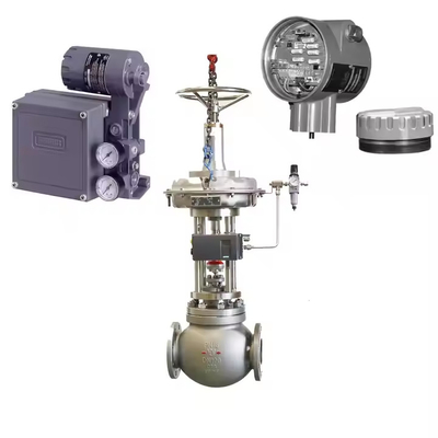 Çince küre valfi orijinal yepyeni Emerson Fisher 4211 vericisi Fisher 3582i valf konumlandırıcı ile