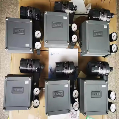 Çince küre valfi orijinal yepyeni Emerson Fisher 4211 vericisi Fisher 3582i valf konumlandırıcı ile