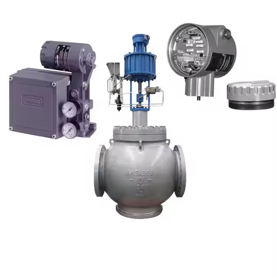 Akış Kontrol Valfi 4211 Pozisyoner İletici ve Fisher 3582i Valf Pisitoner ve Neles ND9000