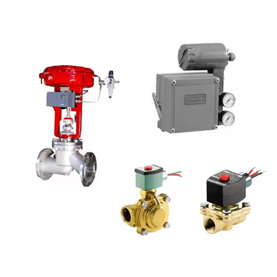 Fisher 3582i Elektropneumatik Valf Yerleştiricisi Ve Fisher 67CFR Hava Filtresi Düzenleyicisi Pneumatik Kontrol Valfiyle Stok Tedarikçisi