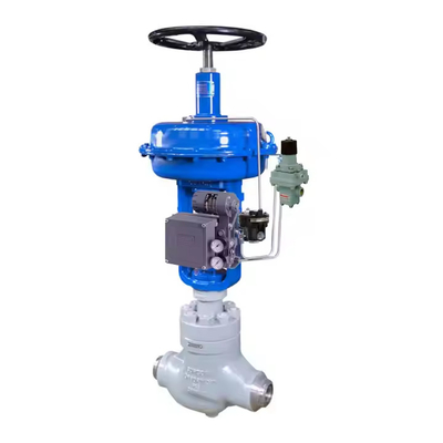 Fisher 3582 Valve Positioner ve Masoneilan78-80s Filtre Düzenleyicisi Rotork YT-300 Hacim Yükselticisi ile Çinli Kontrol Valfi