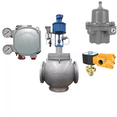 Valf pozisyoner Masoneilan SVi1000 Burkert solenoid valfi ve Çin marka kontrol valfleri için 78-40 hava filtre düzenleyicisi ile