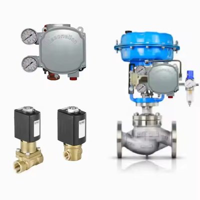 Valf pozisyoner Masoneilan SVi1000 Burkert solenoid valfi ve Çin marka kontrol valfleri için 78-40 hava filtre düzenleyicisi ile