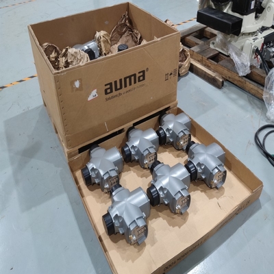 Valve Switching Skid AUMA elektrik valfleri SA 07.2 - SA 16.2 ve SA 25.1 Auma doğrusal aktüatör ile donatılmıştır