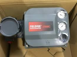 Fisher DVC6200 DVC2000 DVC7k DVC510si akıllı valf konumlandırıcı ve ASCO solenoid valfi ile donatılmış Çin kontrol valfi