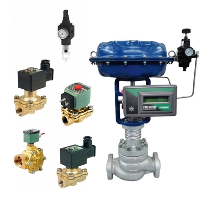 Stock Fisher Pnömatik Kontrol Valfi Yüksek Kalite Popüler Modeller DVC2000 DVC6200 3582i ASCO solenoid valfi ile DIGITAL HART VALVE POSITIONER