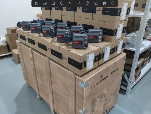 Stock Emerson Fisher Pnömatik Kontrol Valfi Yüksek Kalite DVC7K DVC6200 DVC2000 DIGITAL HART VALVE POSITIONER İyi Fiyatla