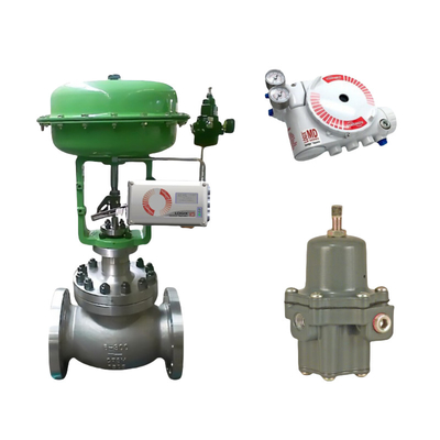 Pnömatik Kontrol Valfi Akış Servisi Logix 520MD DIGITAL HART VALVE POSITIONER ve ASCO Solenoid Valfi Stokta