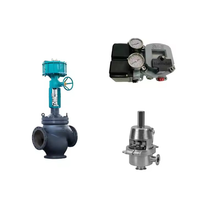 Çin (Paslanmaz Çelik) Kontrol Valfı Masoneilan SVI2-21123121 Valf Yerleştiricisi ve Fisher SR5 Sanitar Düzenleyicisi Kullanıyor