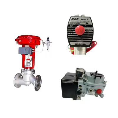 Masoneilan SVI2-21113121 Valve Positioner ve Emerson Asco L339 Serisi Evrensel Solenoid Valfi ile Çin Kontrol Valfi