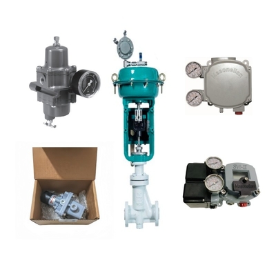 Masoneilan SVI2-21123111 Valve Positioner ve Emerson Fisher 67DR Basınç düşürücü valfi ile Çin Kontrol Valfi