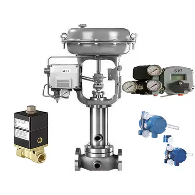 Orijinal ve yeni Masoneilan SVI2-22113111 Dijital Pozisyoner Ve Burkert 0263 Pnömatik Solenoid Valf AZBIL AVP300/301/302 Pozisyoner