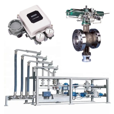 KOSO 210C/220C/230C top valfi 6300RB aktüatörü ve EP801 valf konumlandırıcı PRF310 hava filtresi ile valf değiştirme kayması