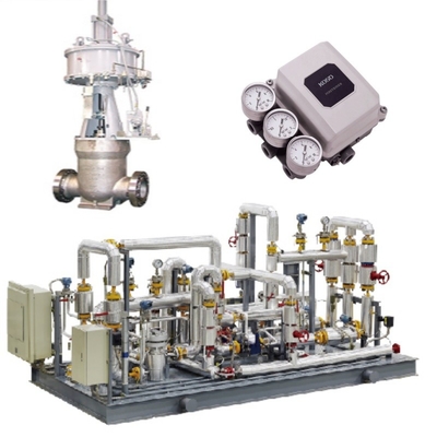 Akış Kontrol Valf Kayma ve KOSO 400H Kontrol Valfı 5200LA/6100LA Pnömatik Aktif Eklentisi EP800 Konumlandırıcı CL420/CL523 Kilit Valfı