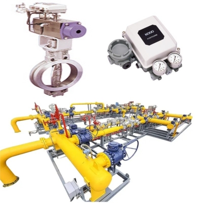 Basınç / Akış Kontrolü 6300RA / 6300RB / 5200LA Pnömatik Etkinleştiricilerle KOSO Valfları ve EPA800 / EPB800 CL420 / CL523 Kilit Valf Setleri