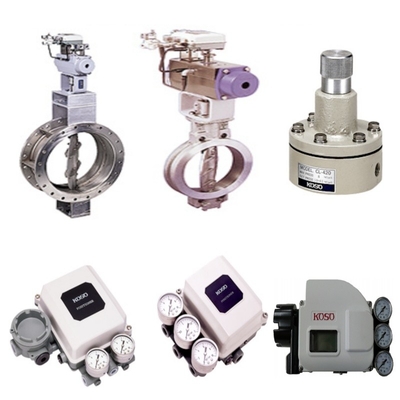 Basınç / Akış Kontrolü 6300RA / 6300RB / 5200LA Pnömatik Etkinleştiricilerle KOSO Valfları ve EPA800 / EPB800 CL420 / CL523 Kilit Valf Setleri