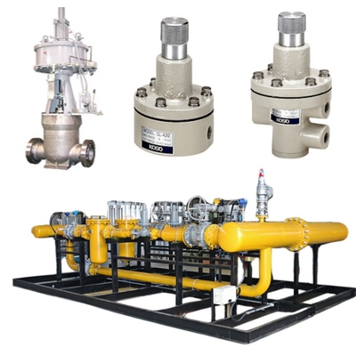 Basınç / Akış Kontrolü Kayma ve KOSO Valfları CL-420/CL-523 Kilit Valfı PRF310/PRF400 Filtre Düzenleyicisi