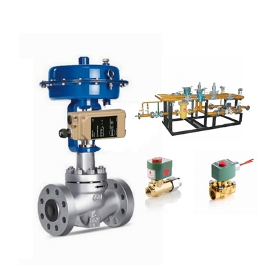 tedarikçi stok parçaları samson serisi tür 4763 elektropneumatik konumlandırıcı burkert solenoid valfi ile çin marka valfi için