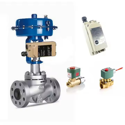 Samson Valve Positioner Stock Supplier Samson 3730 3767 4763 Samson Vavles için Çinli Pnömatik Kontrol Valfiyle
