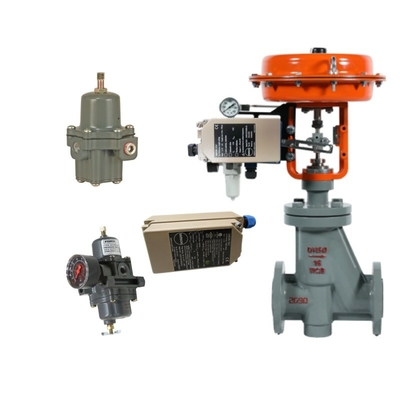Doğrusal/Döner Aktüatör Samson 3767 Elektropneumatik Pozisyoner'e Bağlantı