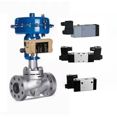 Tedarikçi Tek Eylemli Elektropneumatik Valf Yerleştiricisi Samson 3767 Kontrol Valfı için ASCO Solenoid Valfi ile