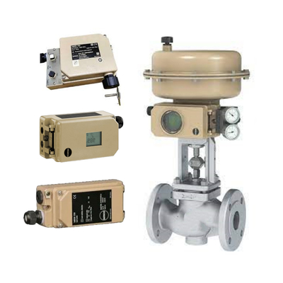 Samson 3241 ANSI 300 Basınç Sınıfı Rating ve ASCO Solenoid Valf ile Valf için Paslanmaz Çelik Küre Kontrol Valfı