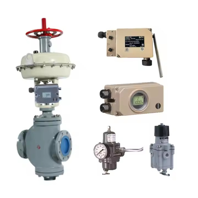 AUMA tarafından SA ve SAR çok dönüşlü aktüatörler SAMSON 3725 HART Pnömatik Valf Pozisyonerleri ve ASCO Solenoid Valf stokta