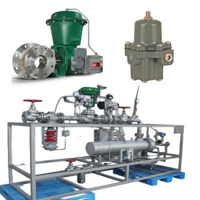 Valf Değiştirme Kaydırma, Fisher 2052 Aktuatörü ve DVC6200 Dijital Valf Denetleyicisi ile donatılmıştır.