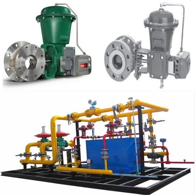 Valf Değiştirme Kaydırma, Fisher 2052 Aktuatörü ve DVC6200 Dijital Valf Denetleyicisi ile donatılmıştır.