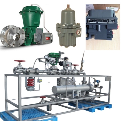 EMERSON Fisher V150/V200 /V300 Kontrol Valfi 1061/2052 Pnömatik Aktüatör DVC6200 Pozisyoner ile Valf Değiştirme Kaydırma