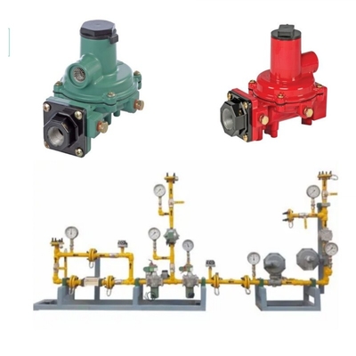 Fisher R Serisi R222H/R222 Düzenleyicileri ve WIKA Basınçölçeri ile donatılmış Valf Değiştirme Kaydırma