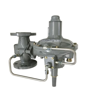 Basınç / Akış Kontrolü Skid Emerson Fisher 299H/299HV/299HR/299HVR basınç düzenleyicisi ve Wicka basınç ölçer seti
