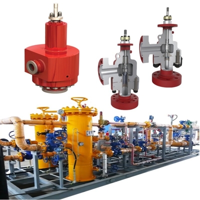 Flanked Kontrol Valfi Samson PN1.6~42MPa ANSI 150~2500LB Konik veya O halka koltuğu DN15~DN600