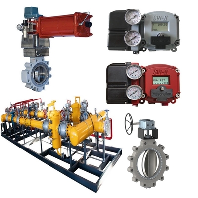 Valf Değiştirme Kayma Masoneilan 33000 Paslanmaz Çelik Kelebek Valf SVI1000 SVI II SVI3 Valf Pozisyoner BR200 BR400 Amplifier