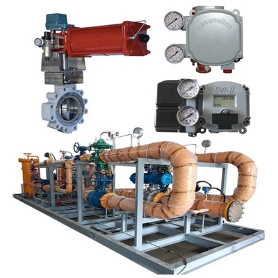 Valf Değiştirme Kayma Masoneilan 33000 Paslanmaz Çelik Kelebek Valf SVI1000 SVI II SVI3 Valf Pozisyoner BR200 BR400 Amplifier