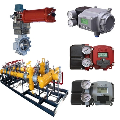 Valf Değiştirme Kayma Masoneilan 33000 Paslanmaz Çelik Kelebek Valf SVI1000 SVI II SVI3 Valf Pozisyoner BR200 BR400 Amplifier
