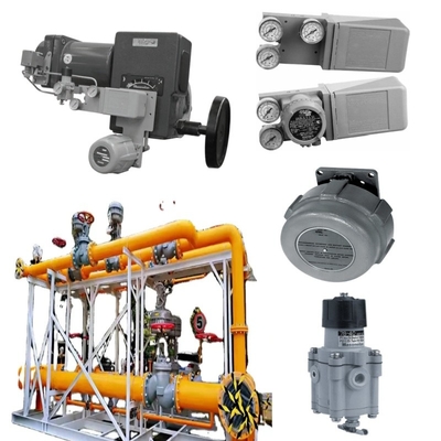 Doğal gaz valfi kaydırma Masoneilan 37002 Serisi Kelebek Kontrol Valfi SVI2 SVI3 4700E Valf konumlandırıcı 496 Döner anahtar