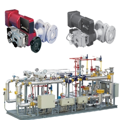 Doğal gaz valfi kaydırma Masoneilan 31000 Kontrol Valfi SVI II AP SVI3 Valf konumlandırıcı ASCO Solenoid Valf Set