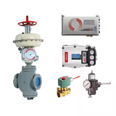 Pnömatik Kontrol Valfi Akış Servisi ile Doğruluk LOGIX 3200MD 520MD DIGITAL HART VALVE POSITIONER Stock Flowserve Valfları