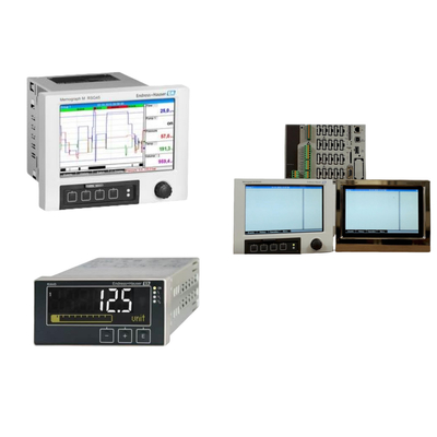 Skid - 20 Analog / HART Girişi ve 14 Dijital Girişi Endress+Hauser Memograph M RSG45 ile Dağ Veri ve Enerji Yöneticisi